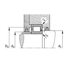 ALS NJ2203-E-TVP2 + HJ2203E, (j) DIN 5412-1 (bio)(zhn)Ҫߴ,  L ȦλS, ɷx, ּ