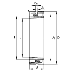 ALS NNU4976-S-K-M-SP, (j) DIN 5412-4 (bio)(zhn)Ҫߴ, ǶλS, pFףF 1:12 ɷx, ּpСď(ni)϶ƹ