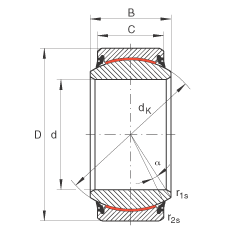 P(ji)S GE260-UK-2RS,  DIN ISO 12 240-1 ˜, Soɂȴܷ