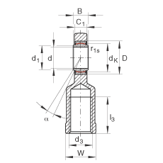 US GIL80-UK-2RS, (j) DIN ISO 12 240-4 ˜(ni)ݼySoɂ(c)ܷ