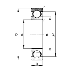 S 16056-M, (j) DIN 625-1 ˜ʵҪߴ