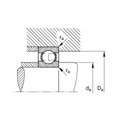 S 16056-M, (j) DIN 625-1 ˜ʵҪߴ