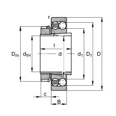 {S 1211-K-TVH-C3 + H211,  DIN 630  DIN 5415 ˜ʵҪߴ, F׺;o