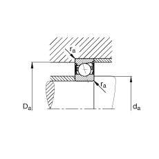 SS B7017-E-2RSD-T-P4S, {(dio)(ji)Ɍb|  = 25㣬ɂ(c)ܷǽ|ƹ