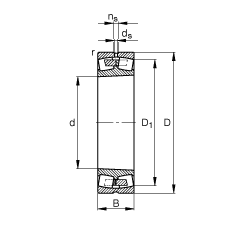 {(dio)ĝLS 23256-K-MB, (j) DIN 635-2 (bio)(zhn)Ҫߴ, FF 1:12