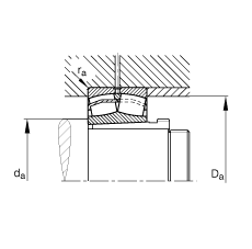 {(dio)ĝLS 22322-E1-K-T41A + AHX2322G, (j) DIN 635-2 (bio)(zhn)Ҫߴ, F׺ж