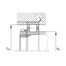 ΝLS 20226-K-MB-C3, (j) DIN 635-1 ˜ʵҪߴ, FףF 1:12